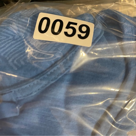 Fresh Produce Dress Womens Large Blue Cotton Loungewear Comfy Floral Made In USA - Picture 8 of 8